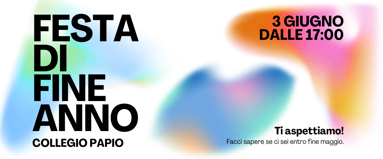 Festa di fine anno 3 giugno 2026 dalle 17:00